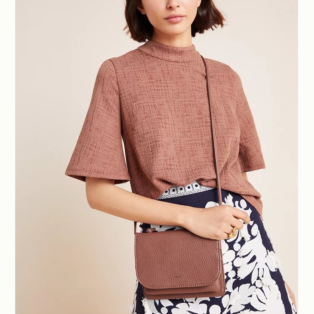 Anthropolgie Bette tie- back top